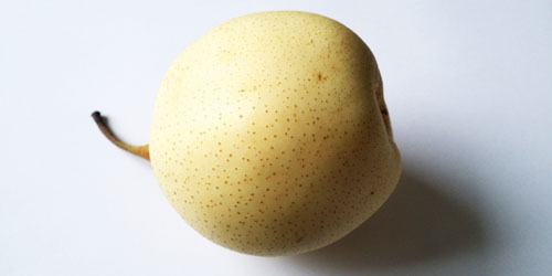 Päron av sorten Nashi